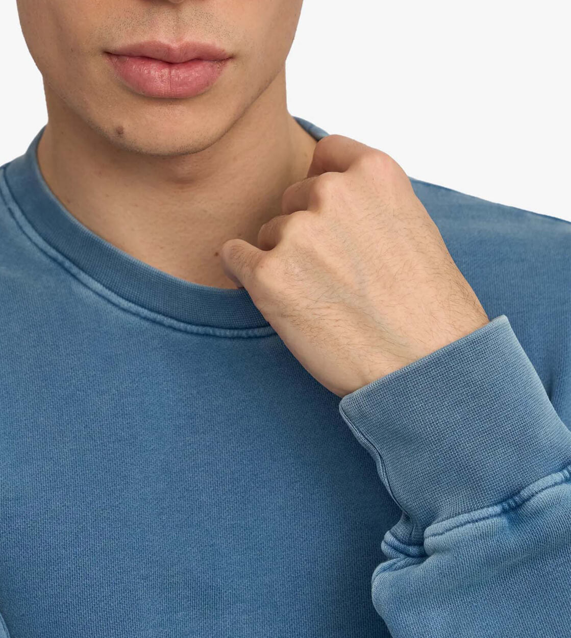 Colorful Standard Sweater CS 1005 blue faded indigo