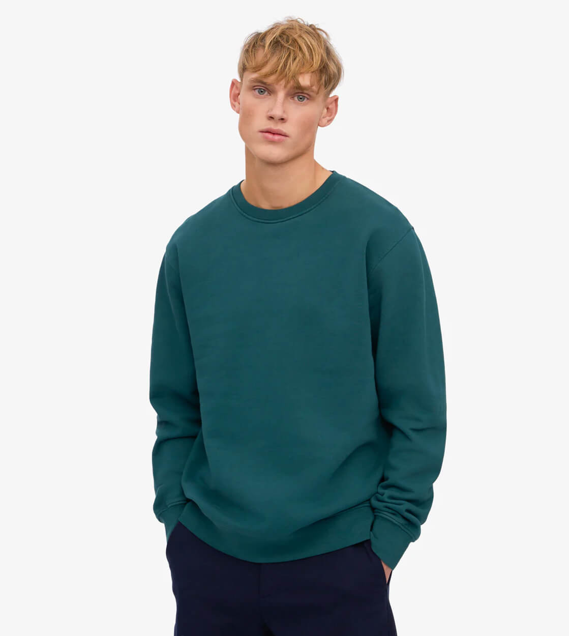 Colorful Standard Sweater CS 1005 blue ocean green