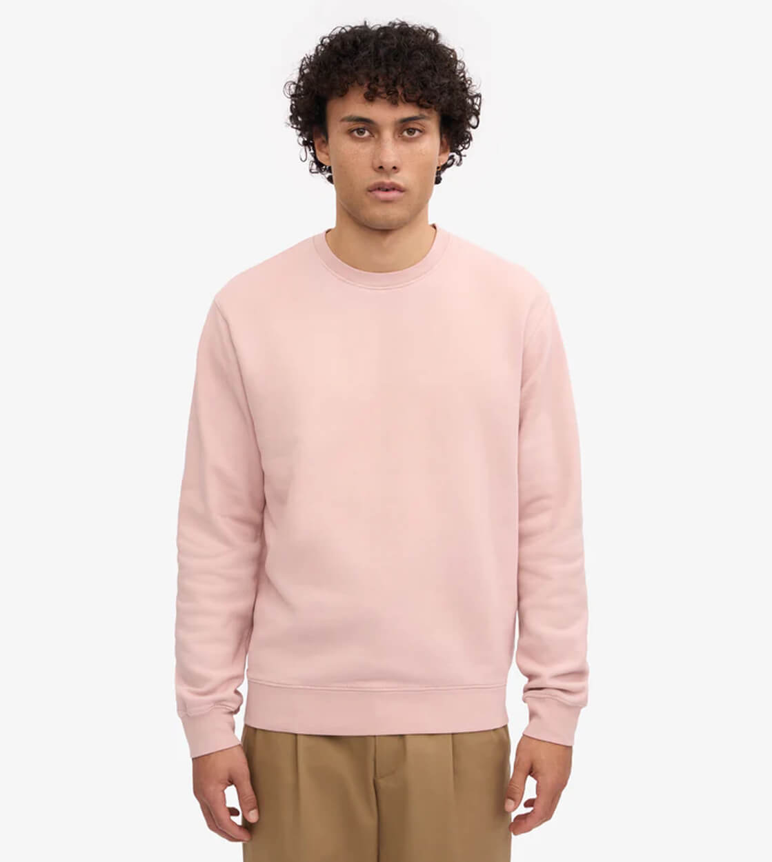 Colorful Standard Sweater CS 1005 pink faded