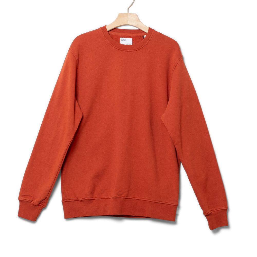 Colorful Standard Sweater CS 1005 red dark amber