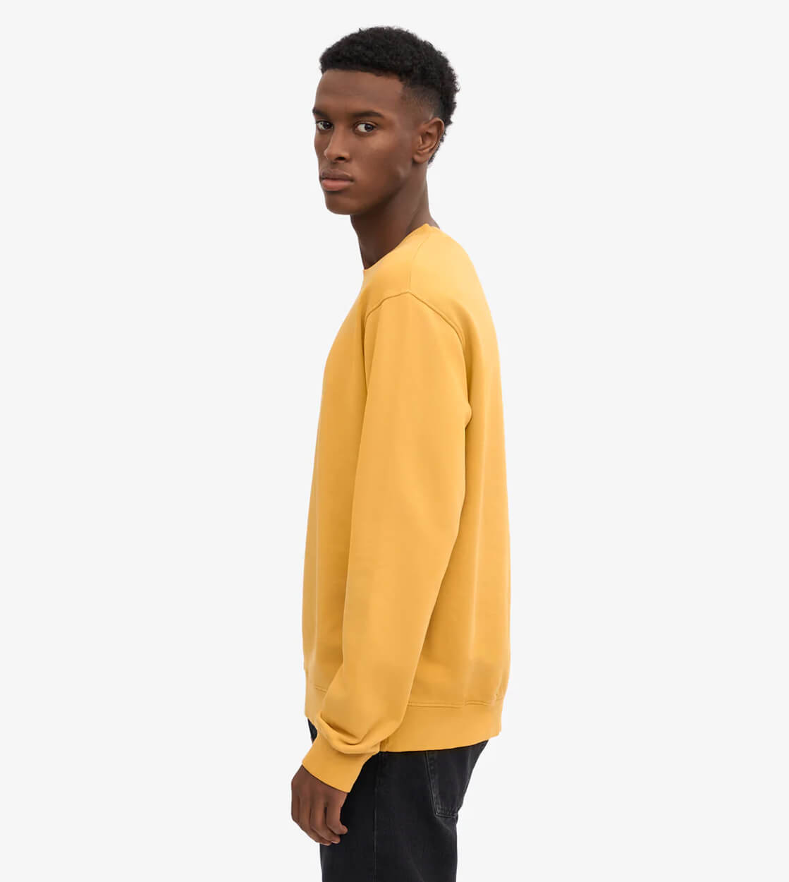 Colorful Standard Sweater CS 1005 yellow burned