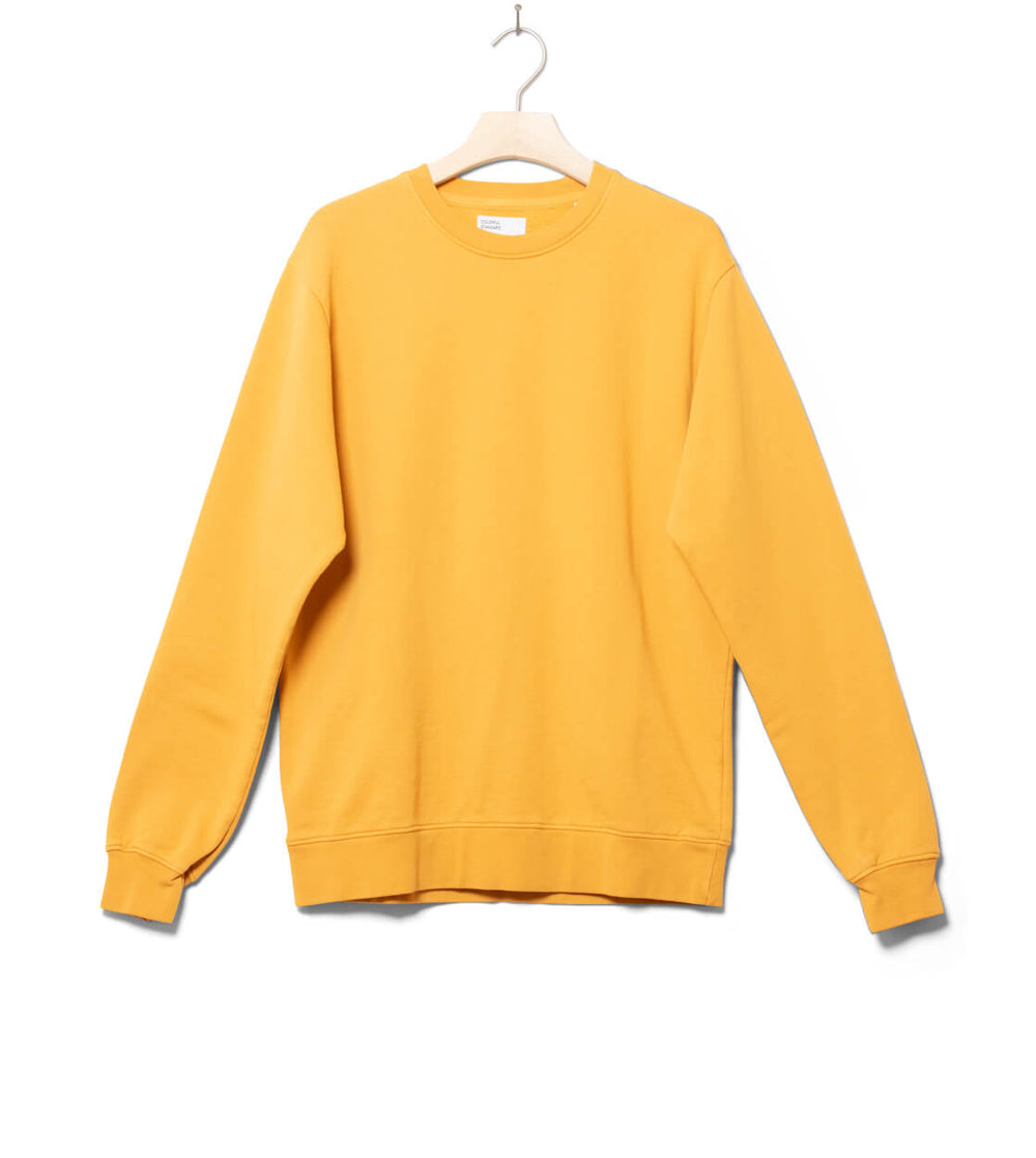 Colorful Standard Sweater CS 1005 yellow burned