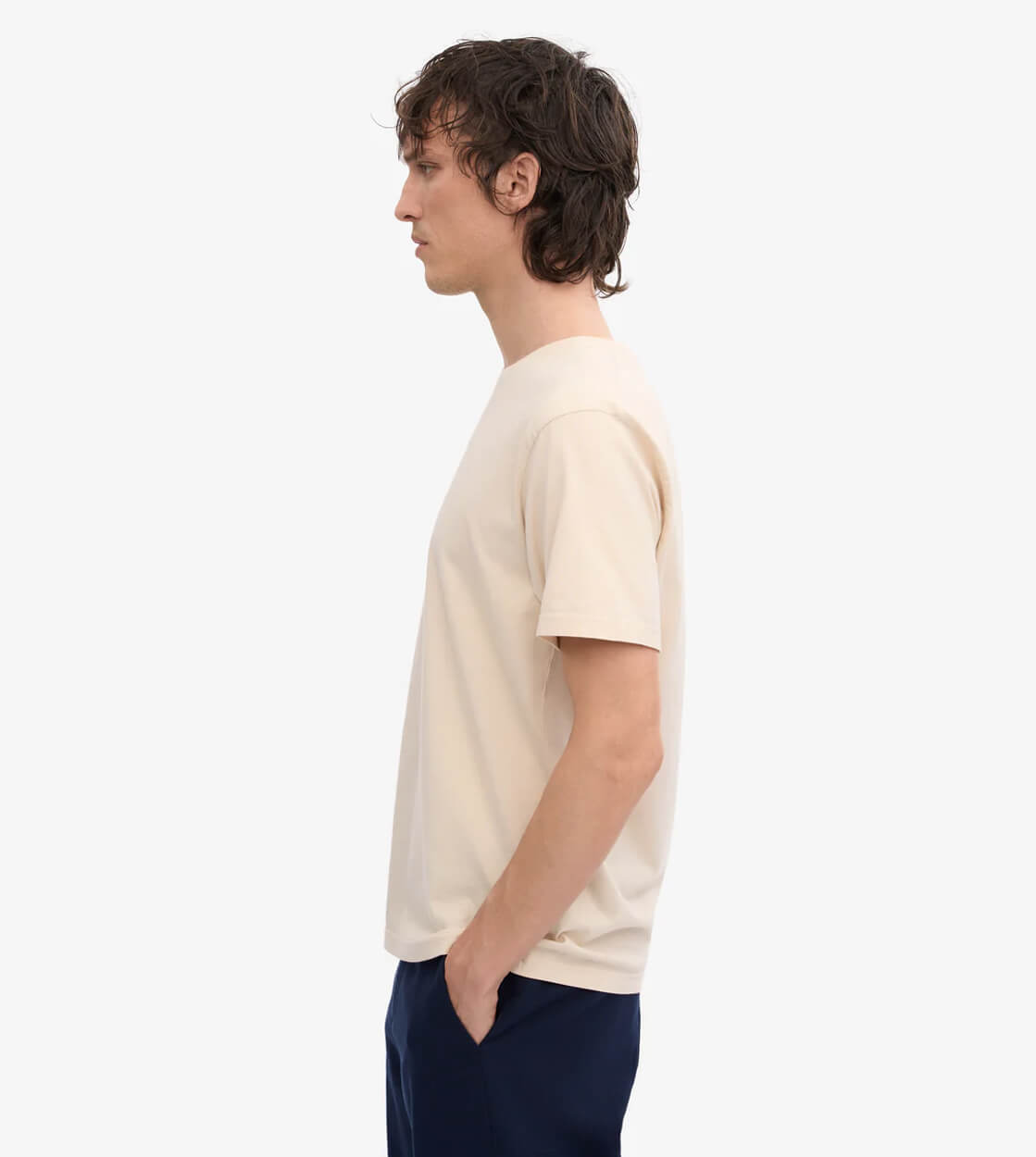 Colorful Standard T-Shirt CS 1001 beige ivory white