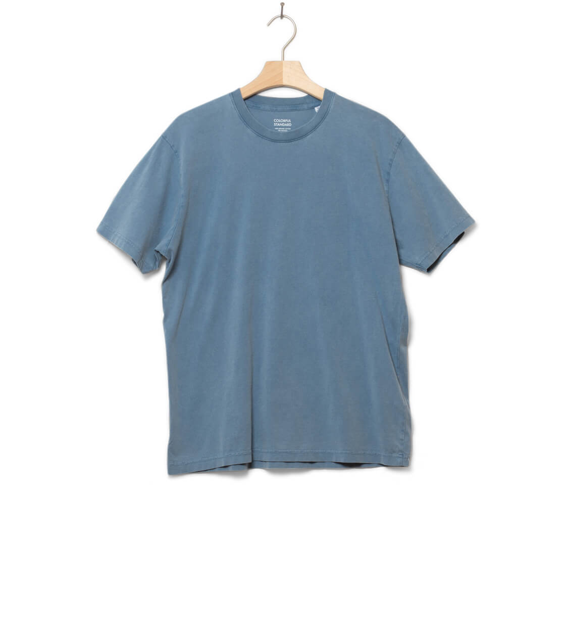 Colorful Standard T-Shirt CS 1001 blue faded indigo