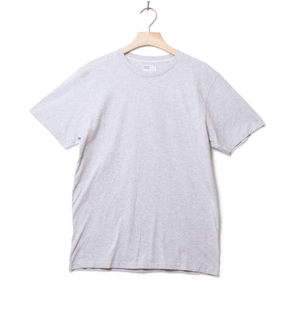 Colorful Standard T-Shirt CS 1001 grey snow melange