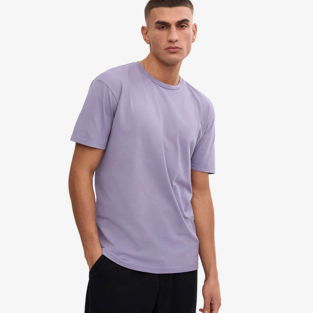 Colorful Standard T-Shirt CS 1001 purple jade