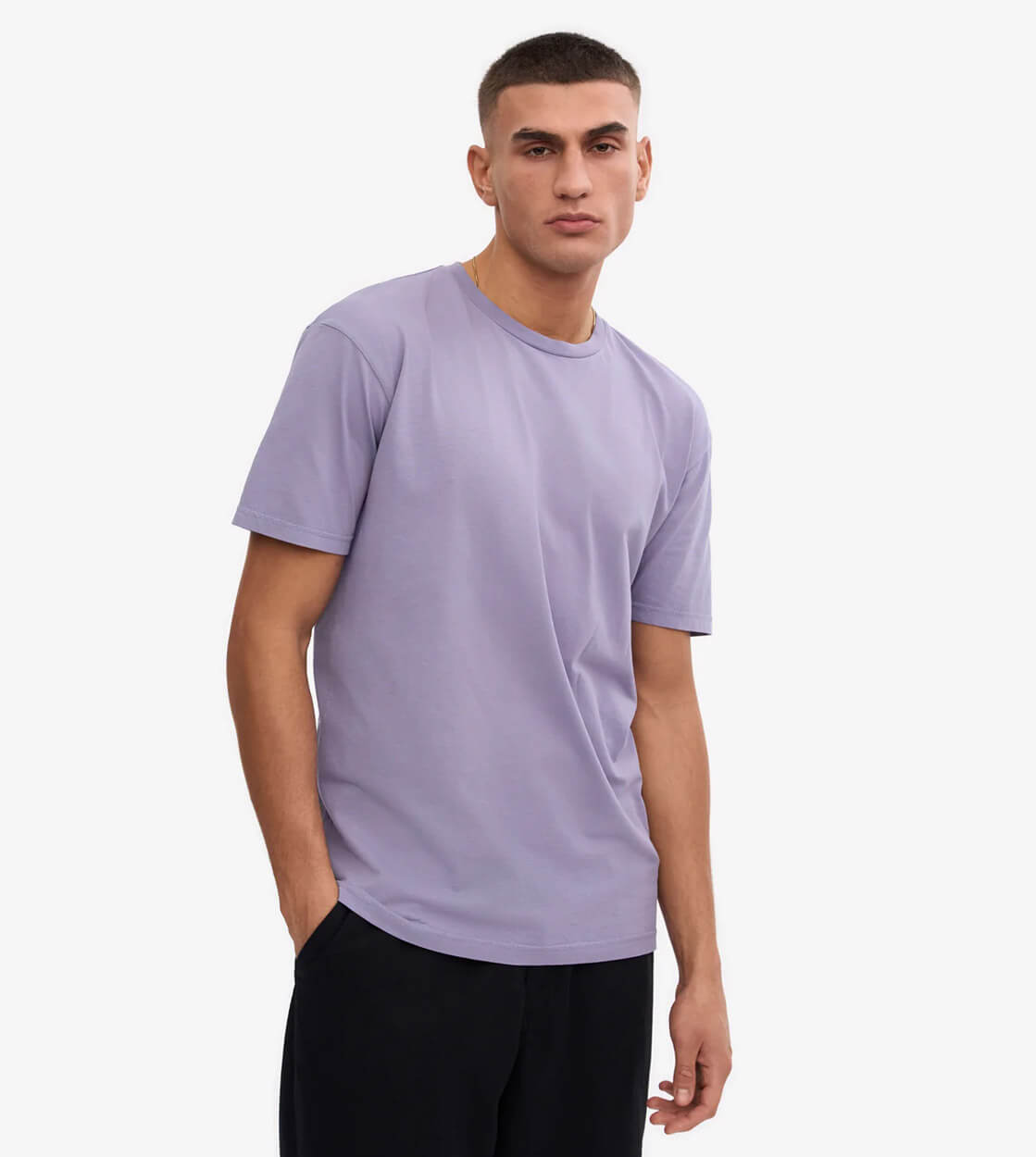 Colorful Standard T-Shirt CS 1001 purple jade