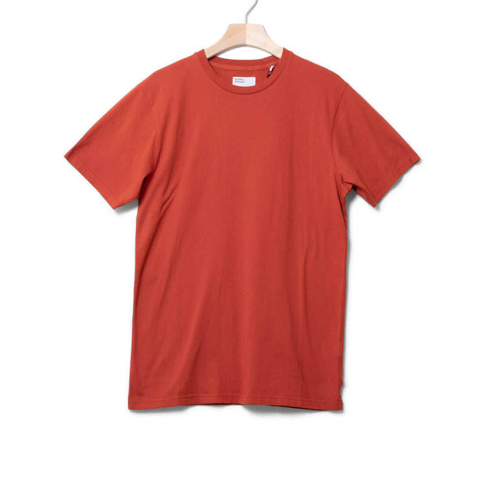Colorful Standard T-Shirt CS 1001 red dark amber