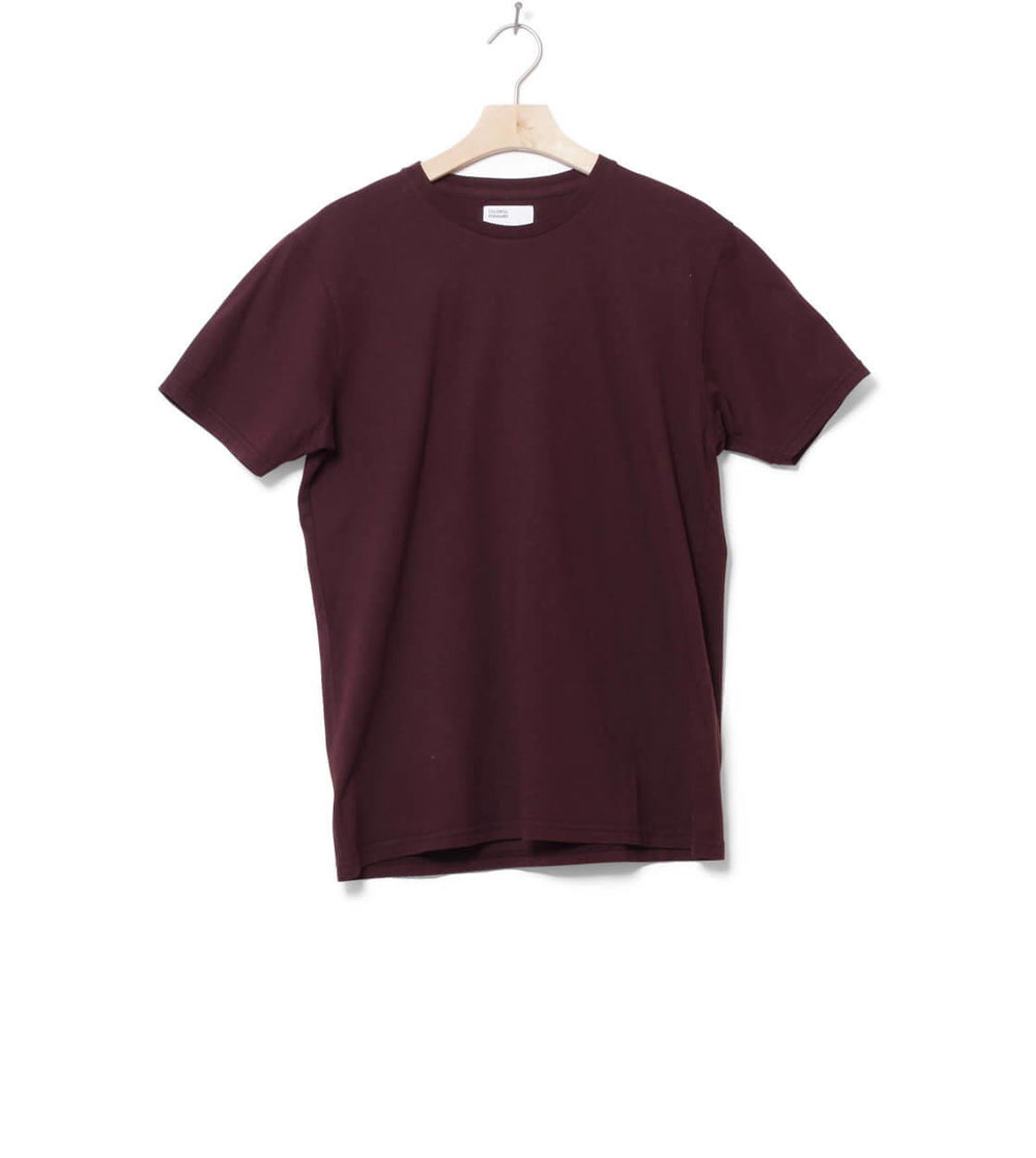 Colorful Standard T-Shirt CS 1001 red oxblood