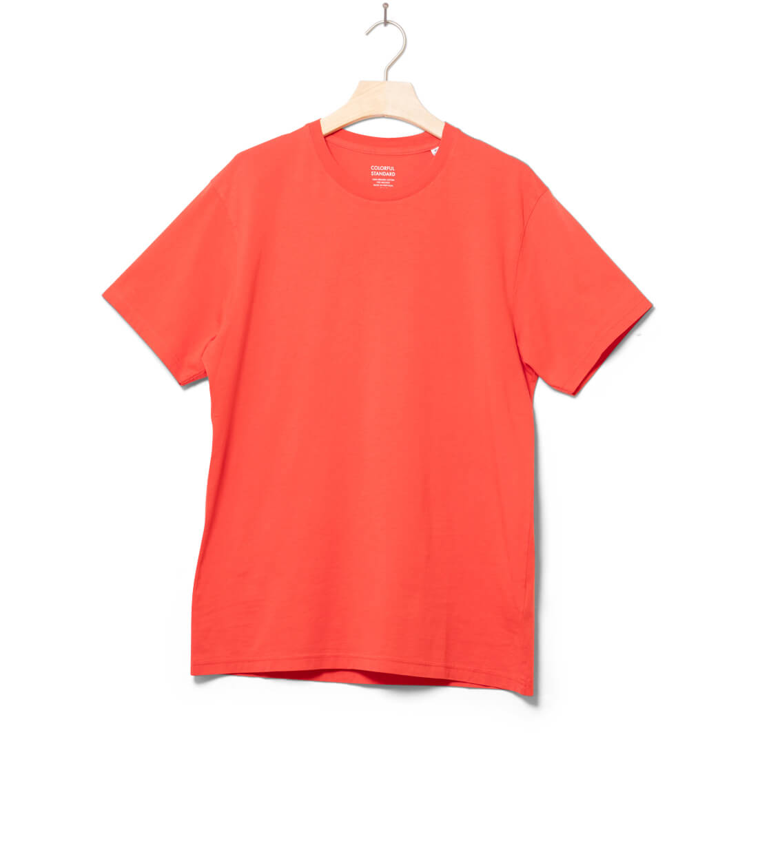 Colorful Standard T-Shirt CS 1001 red tangerine
