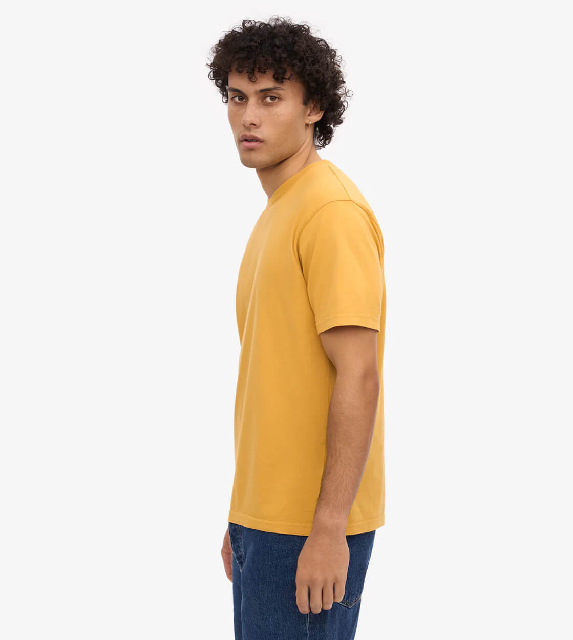 Colorful Standard T-Shirt CS 1001 yellow burned