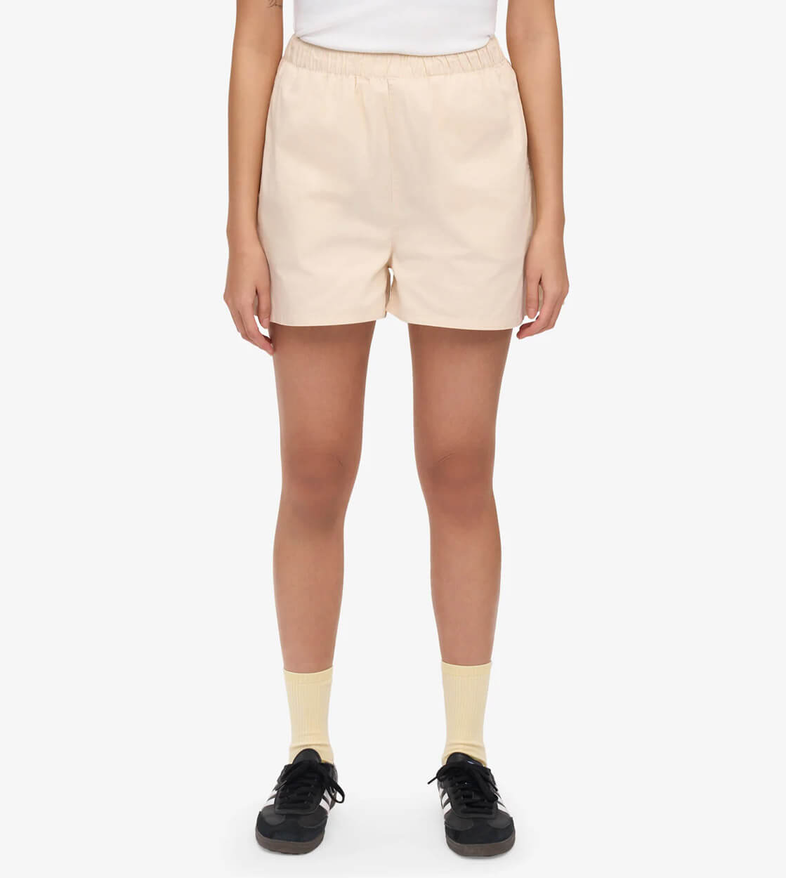 Colorful Standard W Shorts Twill CS4004 beige ivory white
