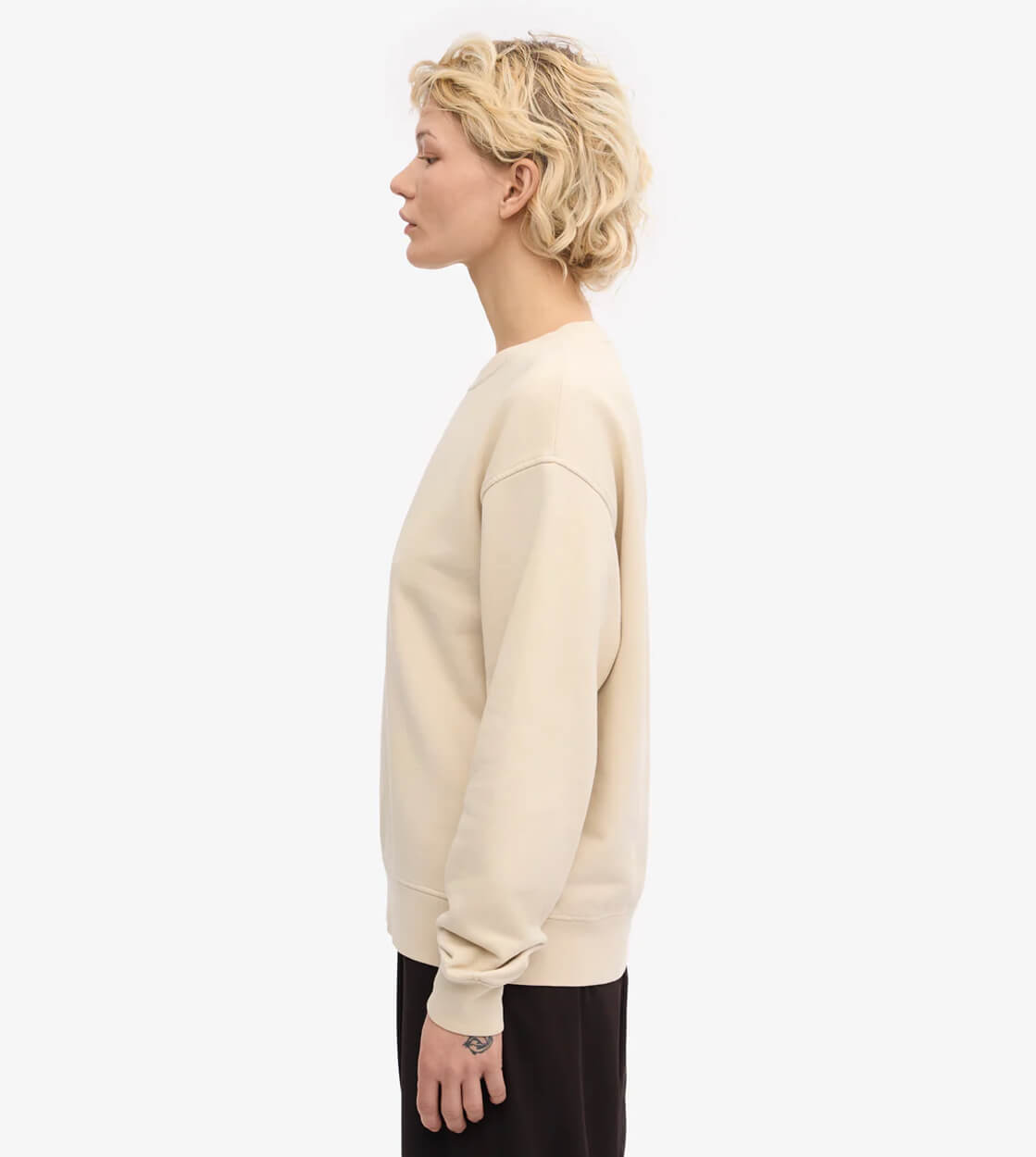 Colorful Standard W Sweater CS 2052 beige ivory white