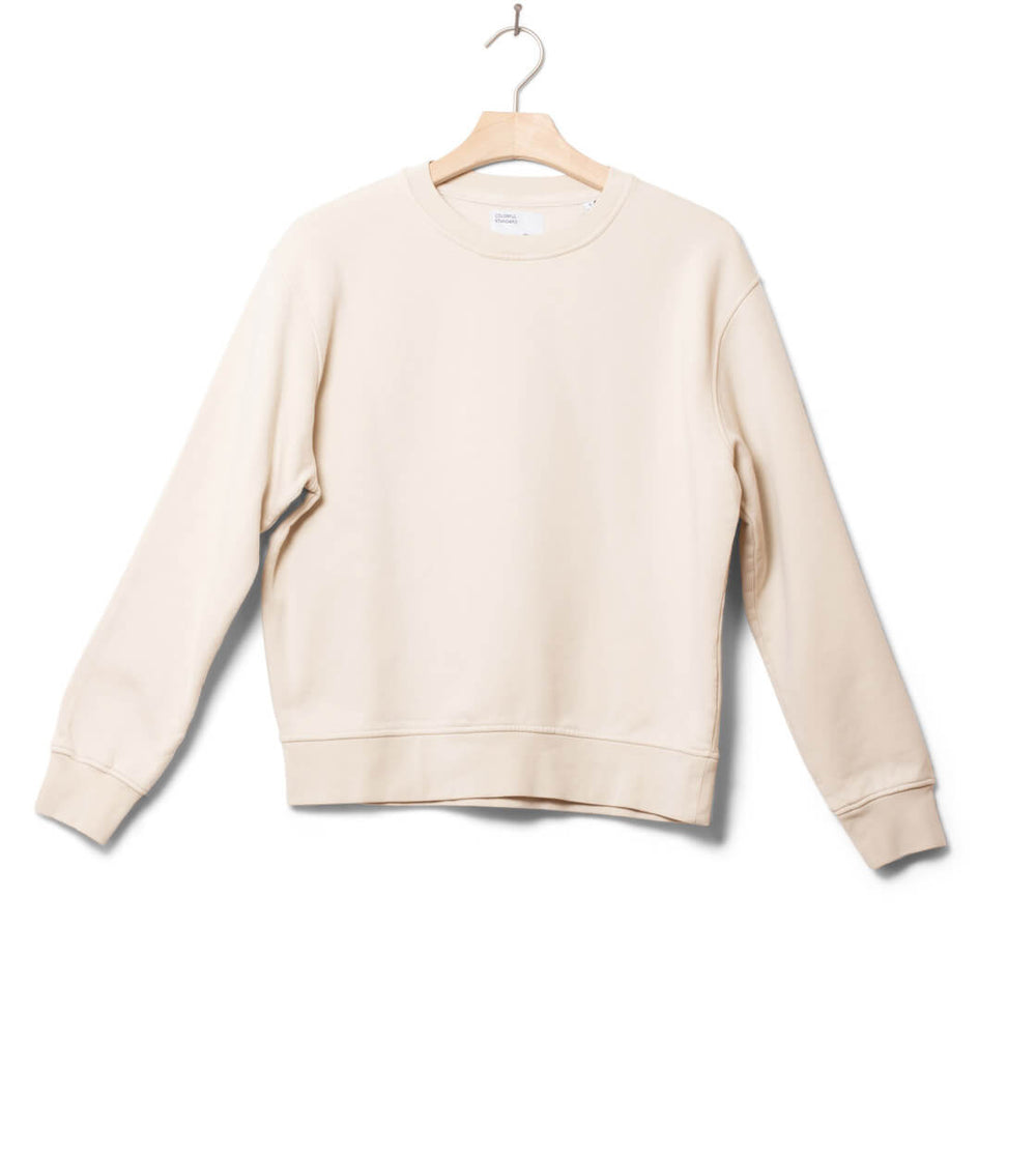 Colorful Standard W Sweater CS 2052 beige ivory white