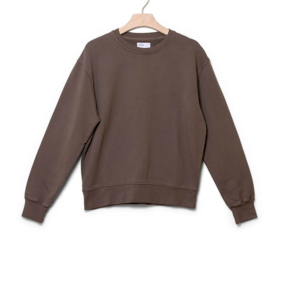 Colorful Standard W Sweater CS 2052 brown cedar