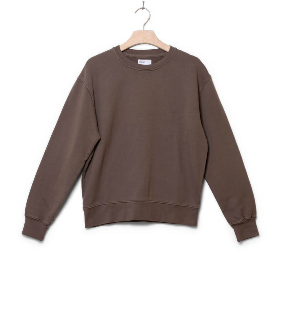 Colorful Standard W Sweater CS 2052 brown cedar