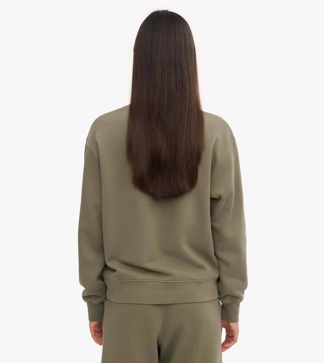 Colorful Standard W Sweater CS 2052 green dusty olive