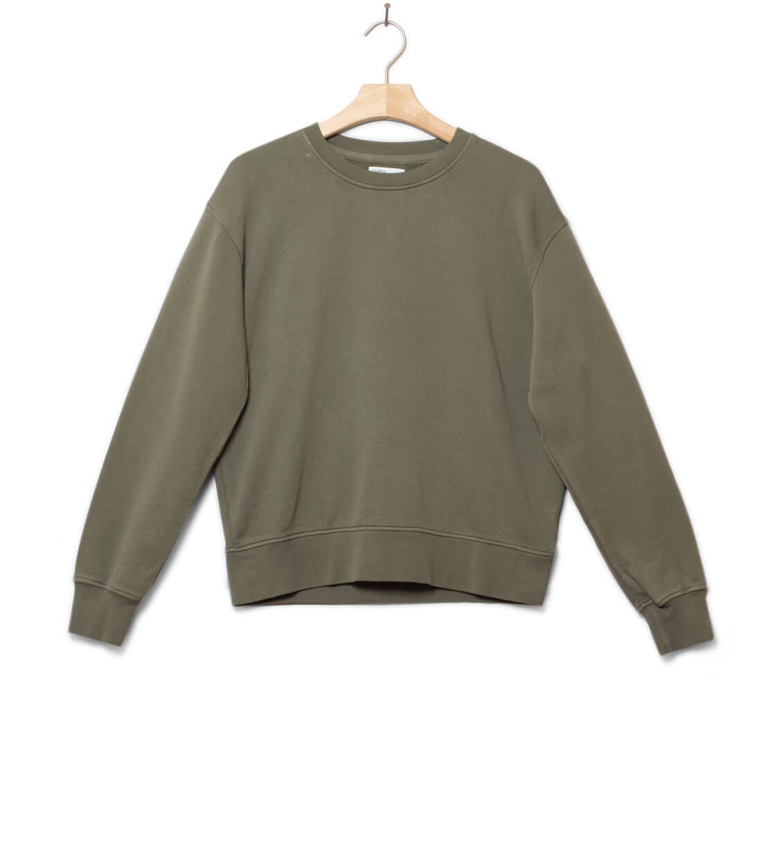 Colorful Standard W Sweater CS 2052 green dusty olive