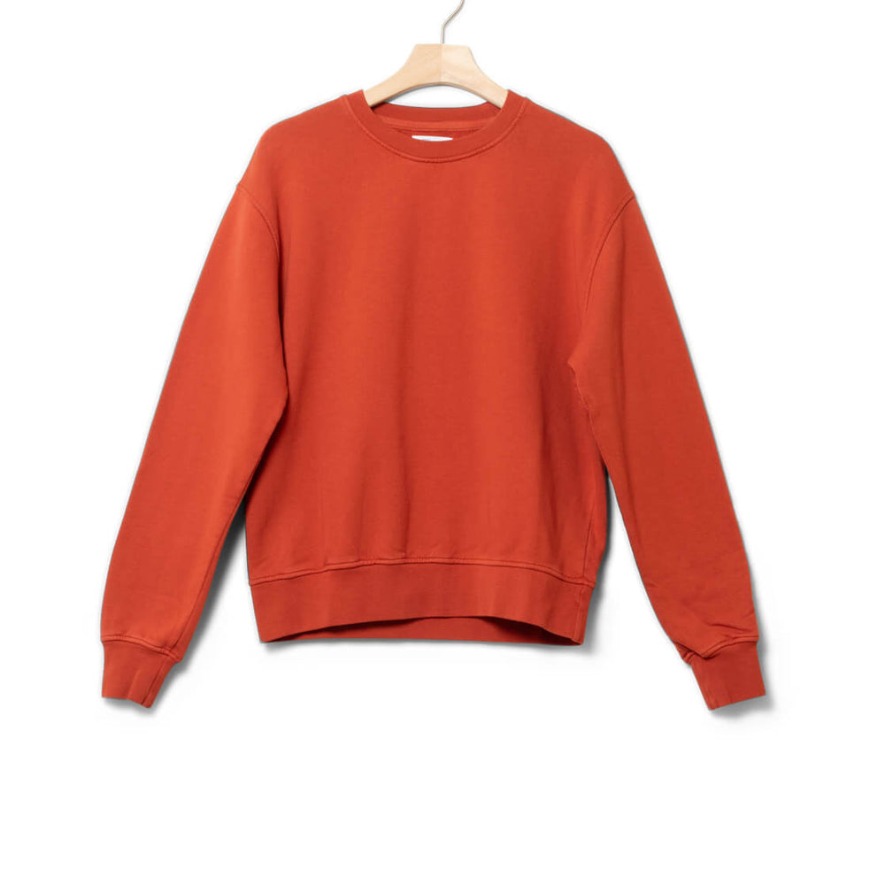 Colorful Standard W Sweater CS 2052 red dark amber