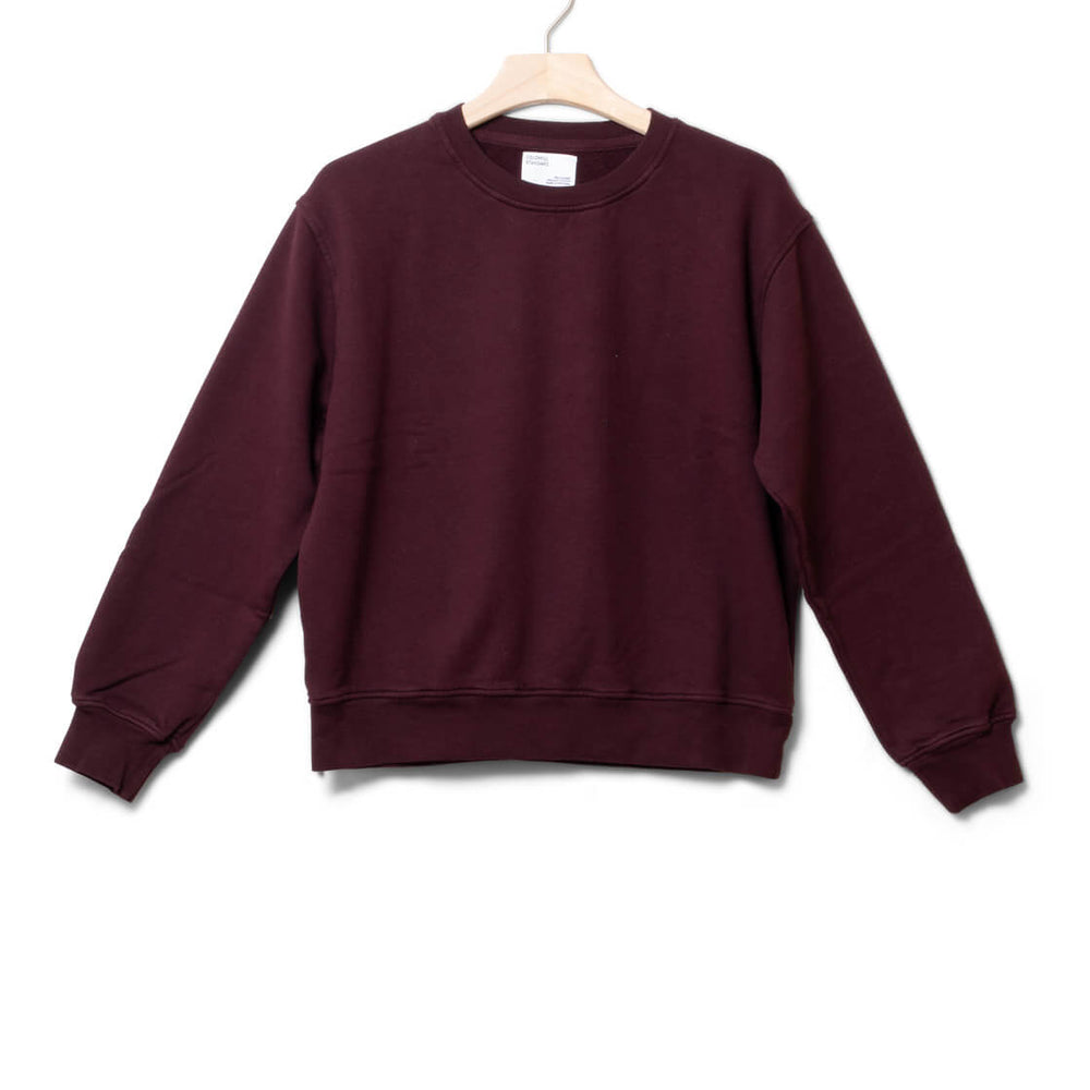 Colorful Standard W Sweater CS 2052 red oxblood