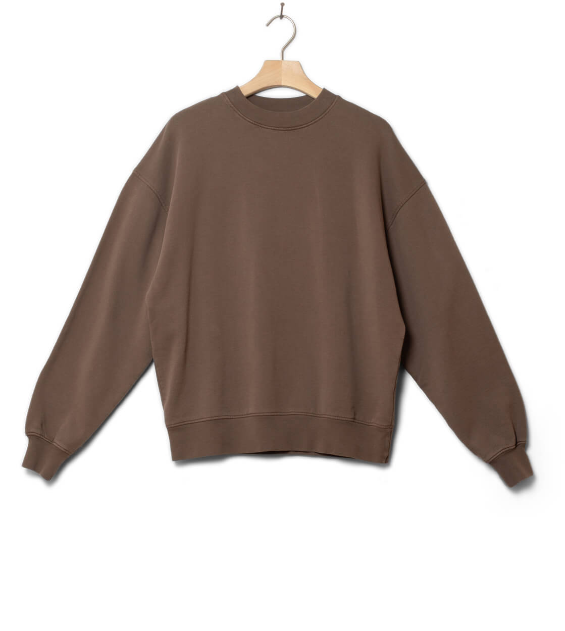 Colorful Standard W Sweater Oversized CS1012 brown cedar