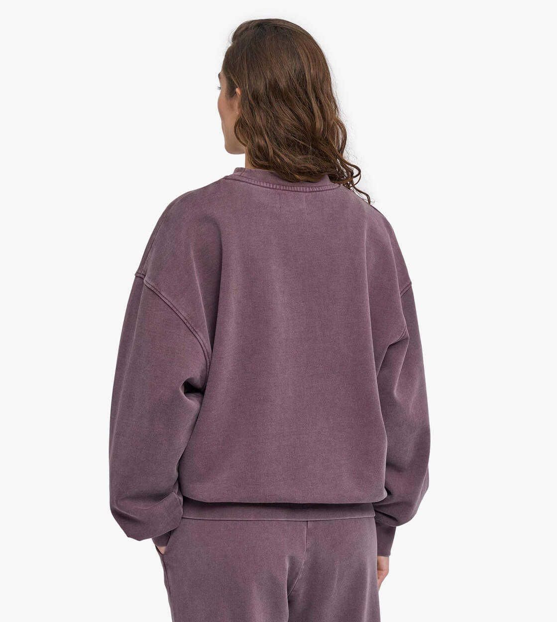 Colorful Standard W Sweater Oversized CS1012 purple faded grape