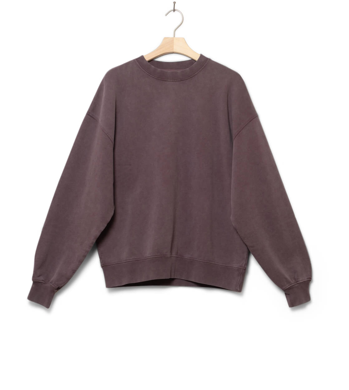 Colorful Standard W Sweater Oversized CS1012 purple faded grape