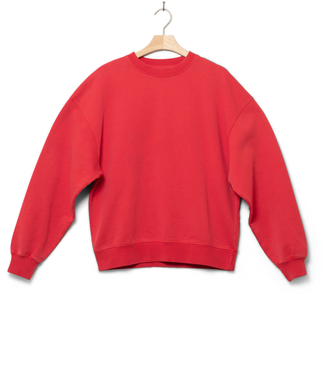 Colorful Standard W Sweater Oversized CS1012 red faded