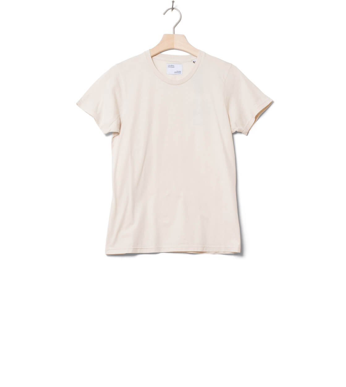Colorful Standard W T-Shirt CS 2051 beige ivory white