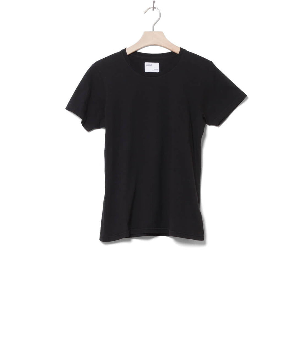 Colorful Standard W T-Shirt CS 2051 black deep