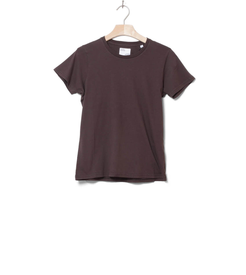 Colorful Standard W T-Shirt CS 2051 brown coffee