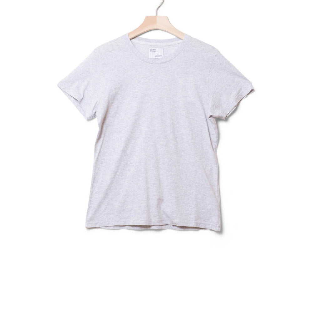 Colorful Standard W T-Shirt CS 2051 grey snow melange