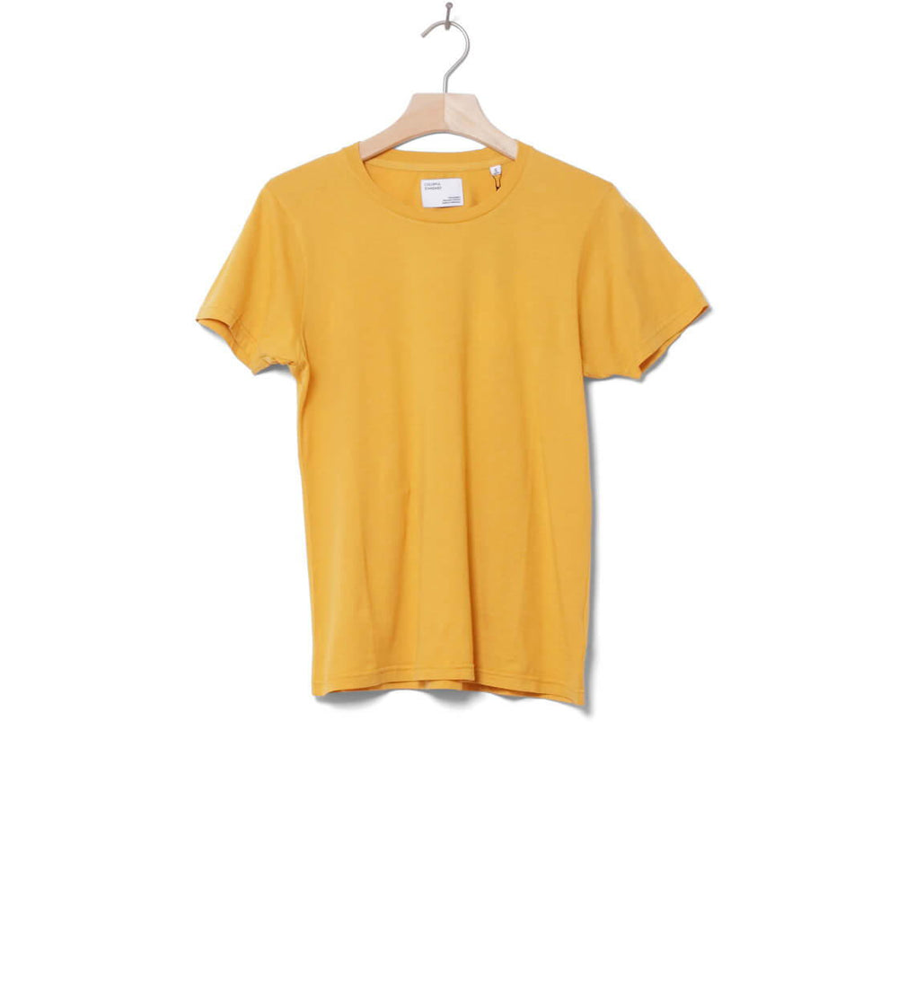 Colorful Standard W T-Shirt CS 2051 yellow burned