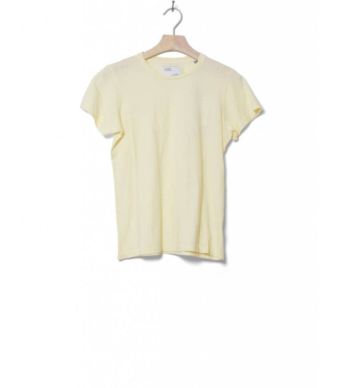 Colorful Standard W T-Shirt CS 2051 yellow soft