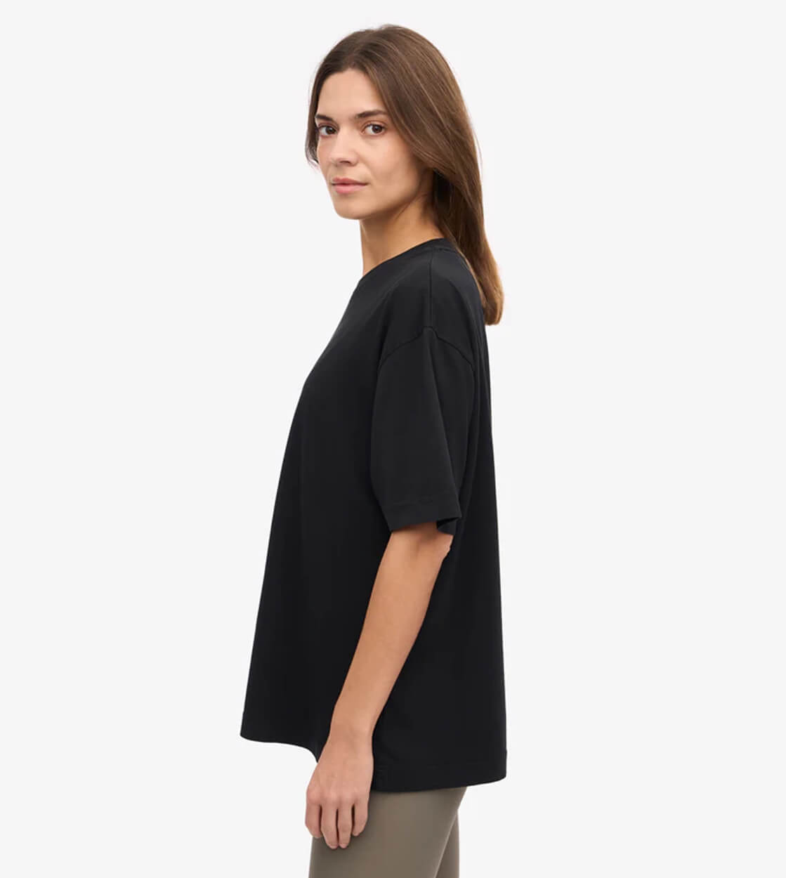 Colorful Standard W T-Shirt Oversized CS 2056 black deep
