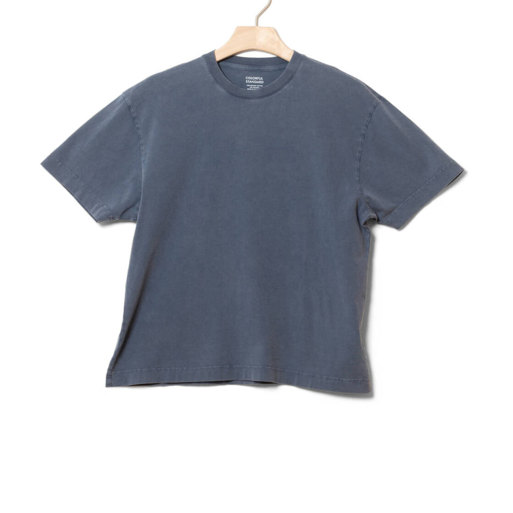 Colorful Standard W T-Shirt Oversized CS 2056 blue neptune