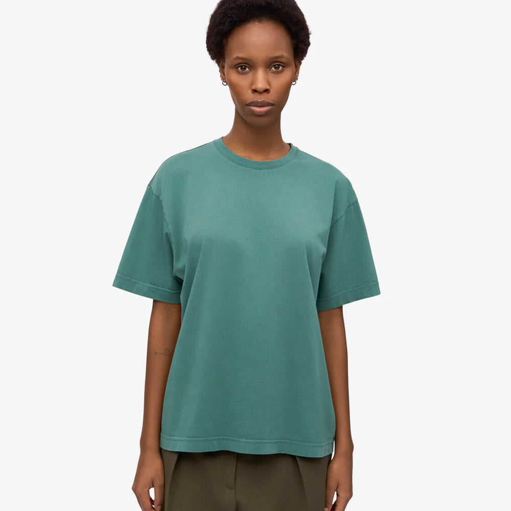 Colorful Standard W T-Shirt Oversized CS 2056 green pine