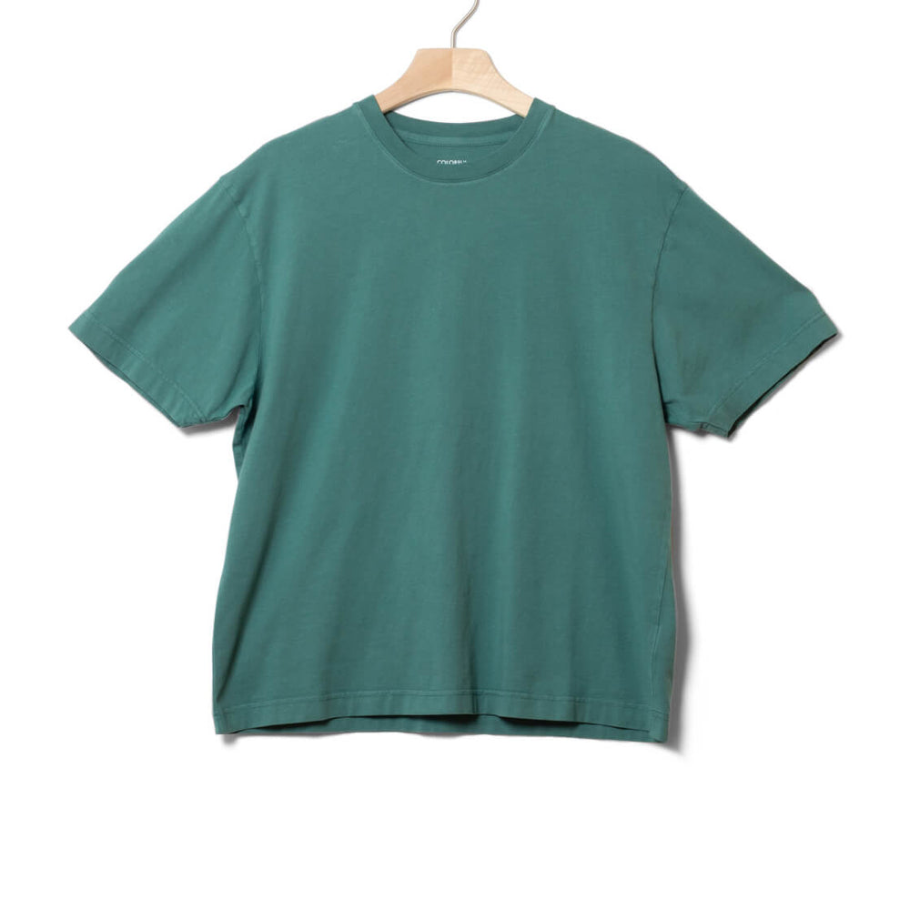 Colorful Standard W T-Shirt Oversized CS 2056 green pine