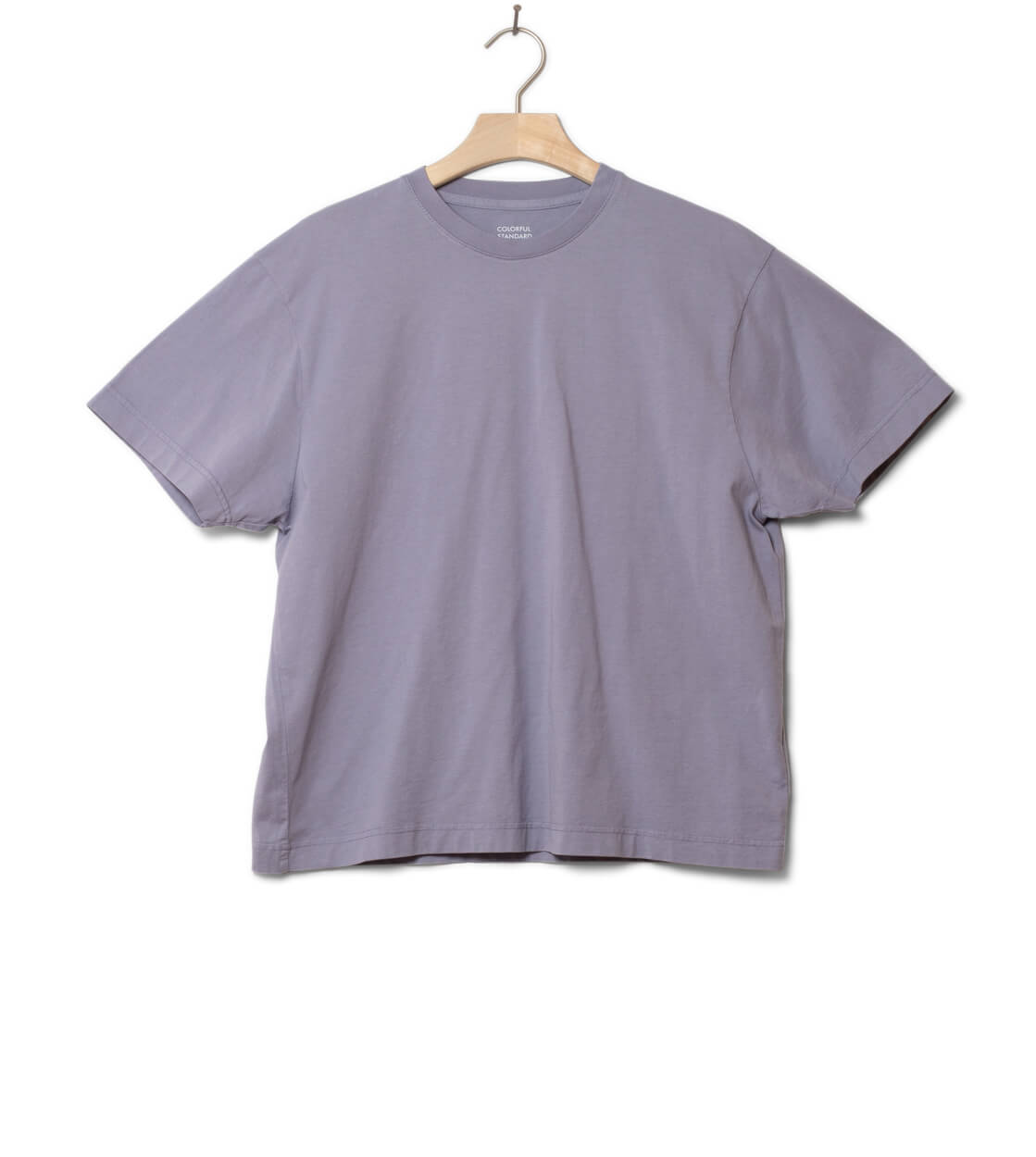 Colorful Standard W T-Shirt Oversized CS 2056 purple jade