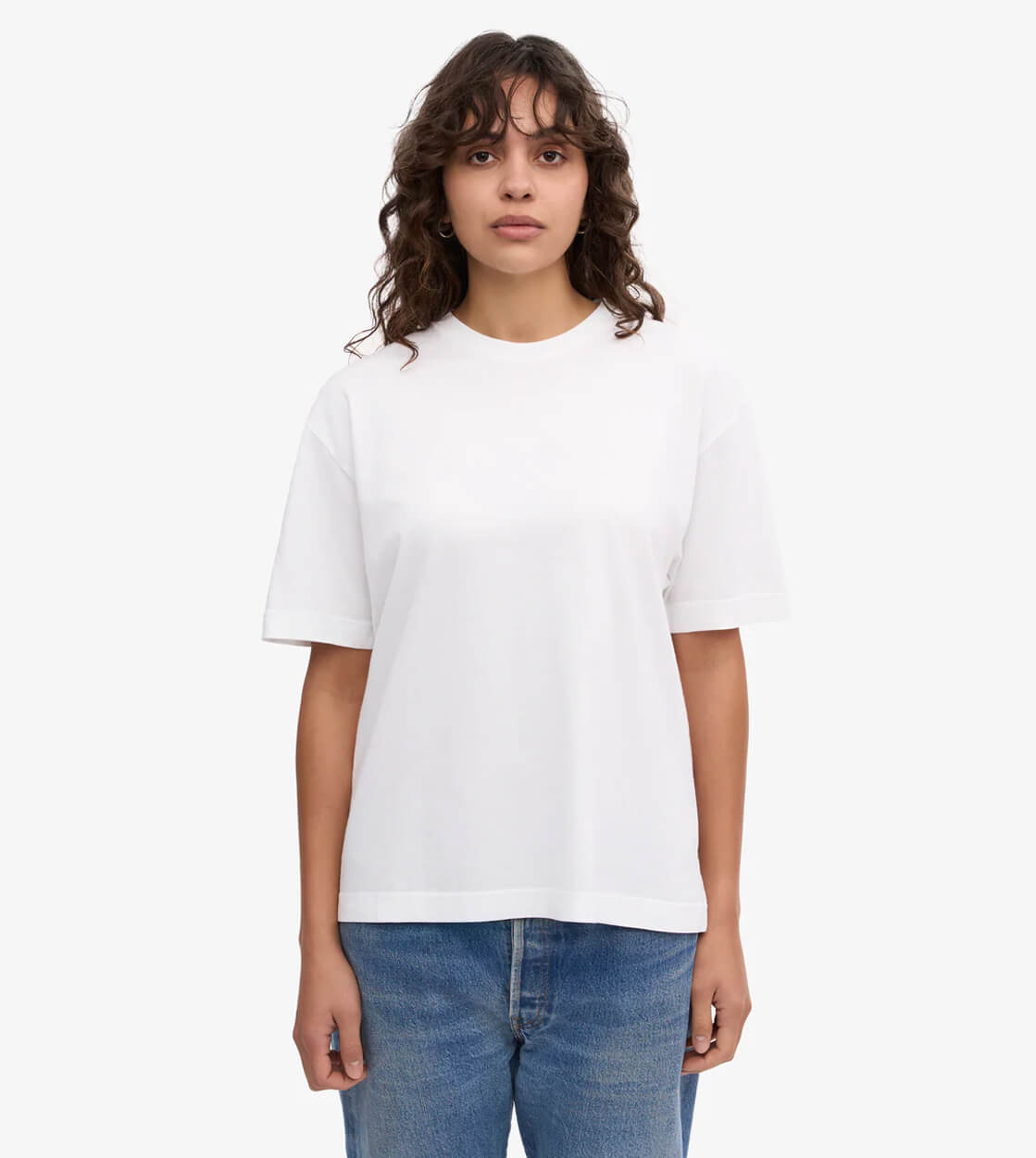 Colorful Standard W T-Shirt Oversized CS 2056 white optical
