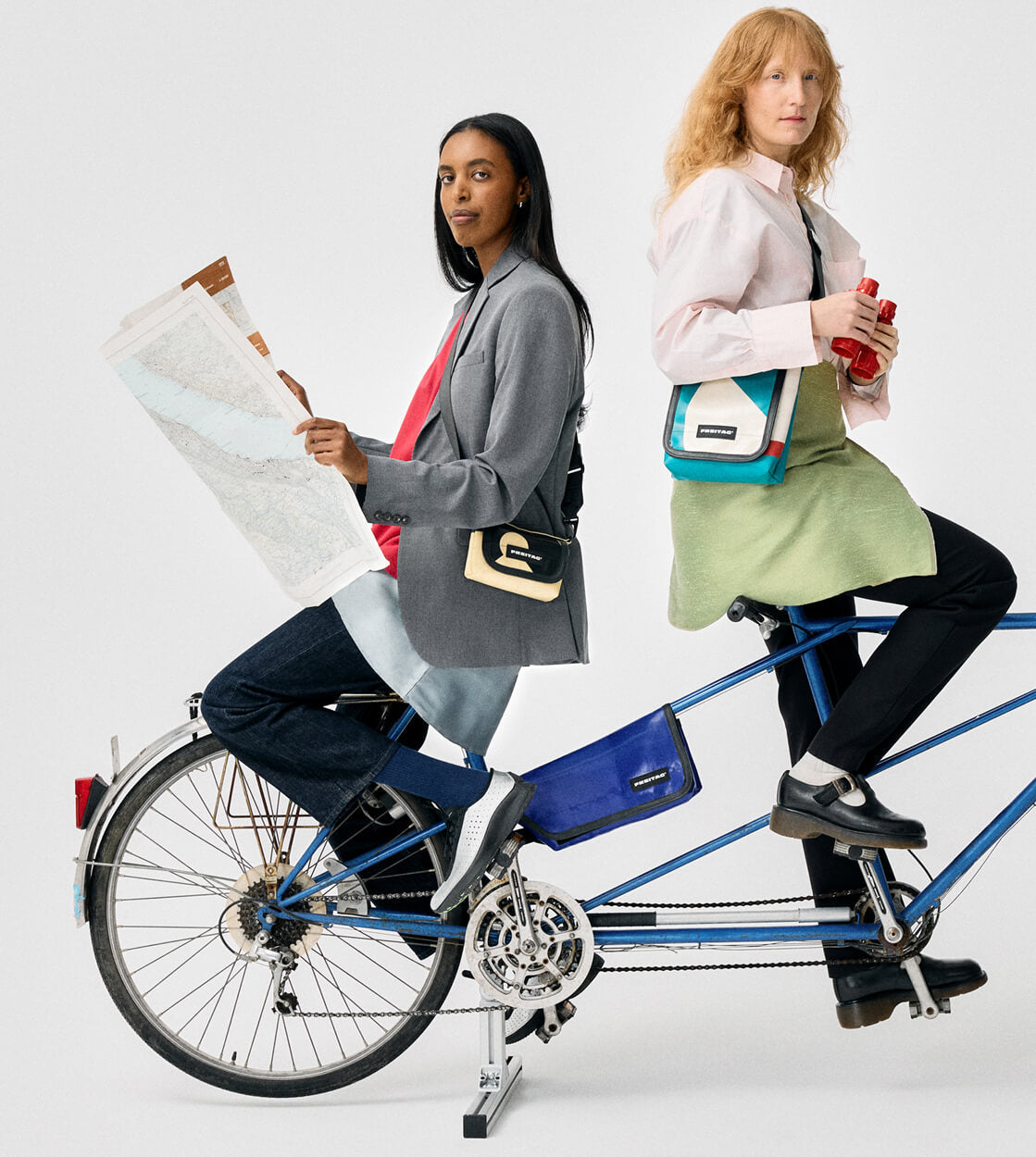 Freitag Bag Fran blue/blue