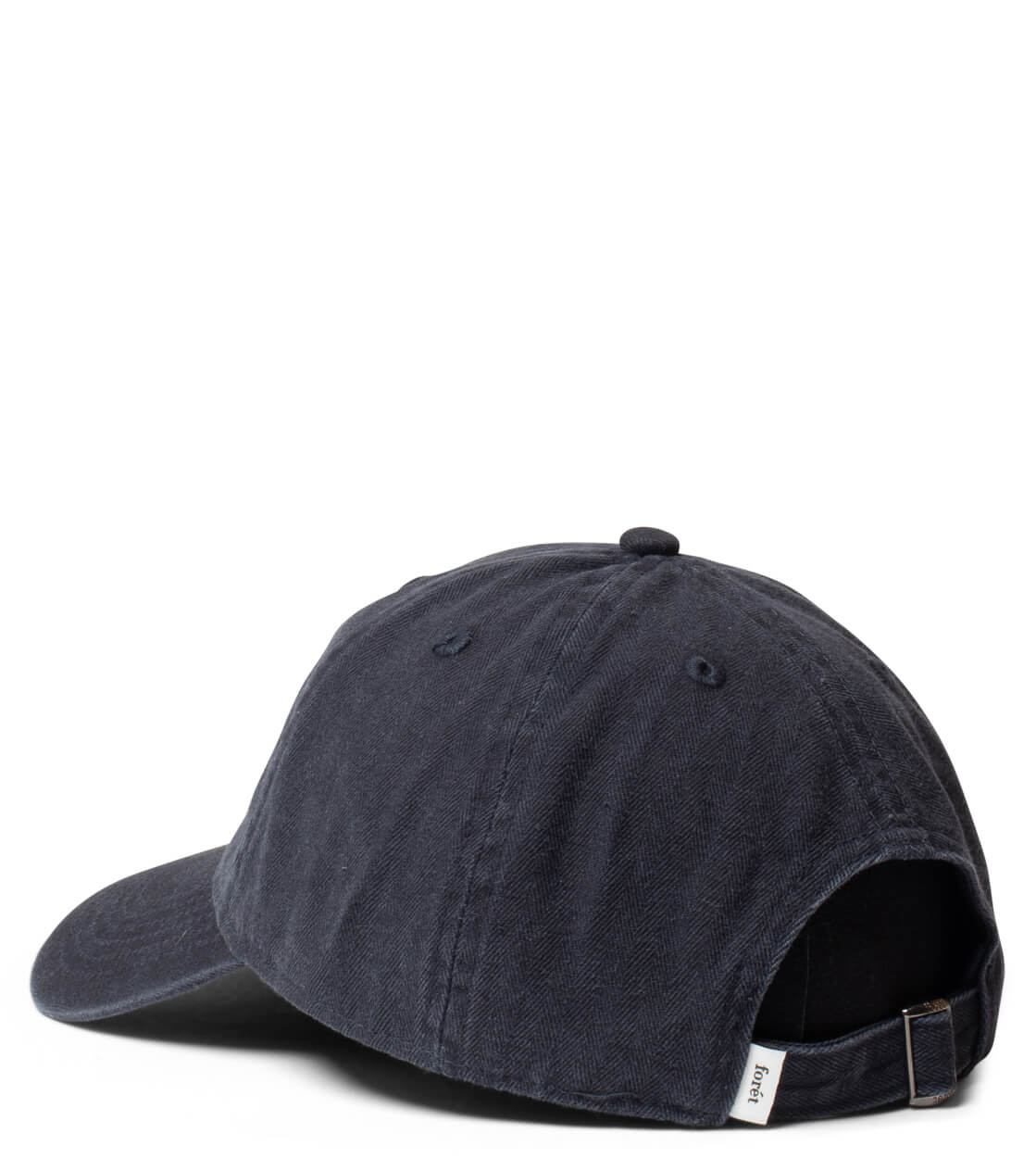 Foret 6 Panel Bird Washed Herringbone blue navy