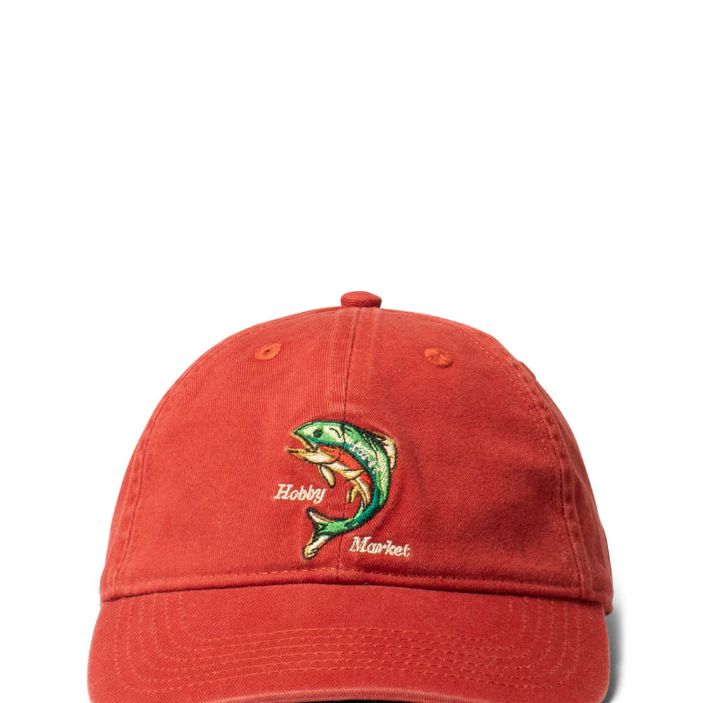 Foret 6 Panel Catch Washed red