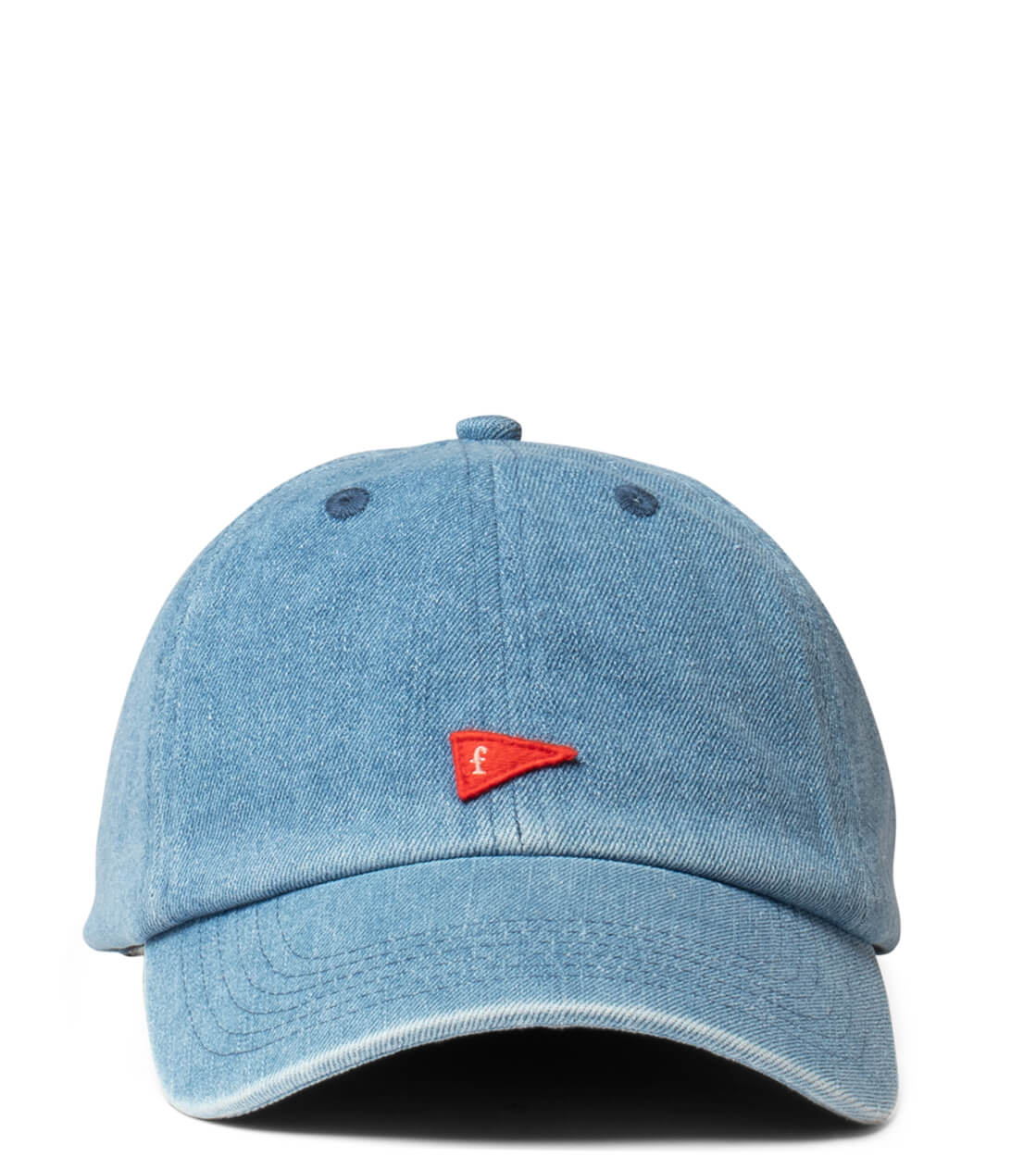 Foret 6 Panel Flag blue denim