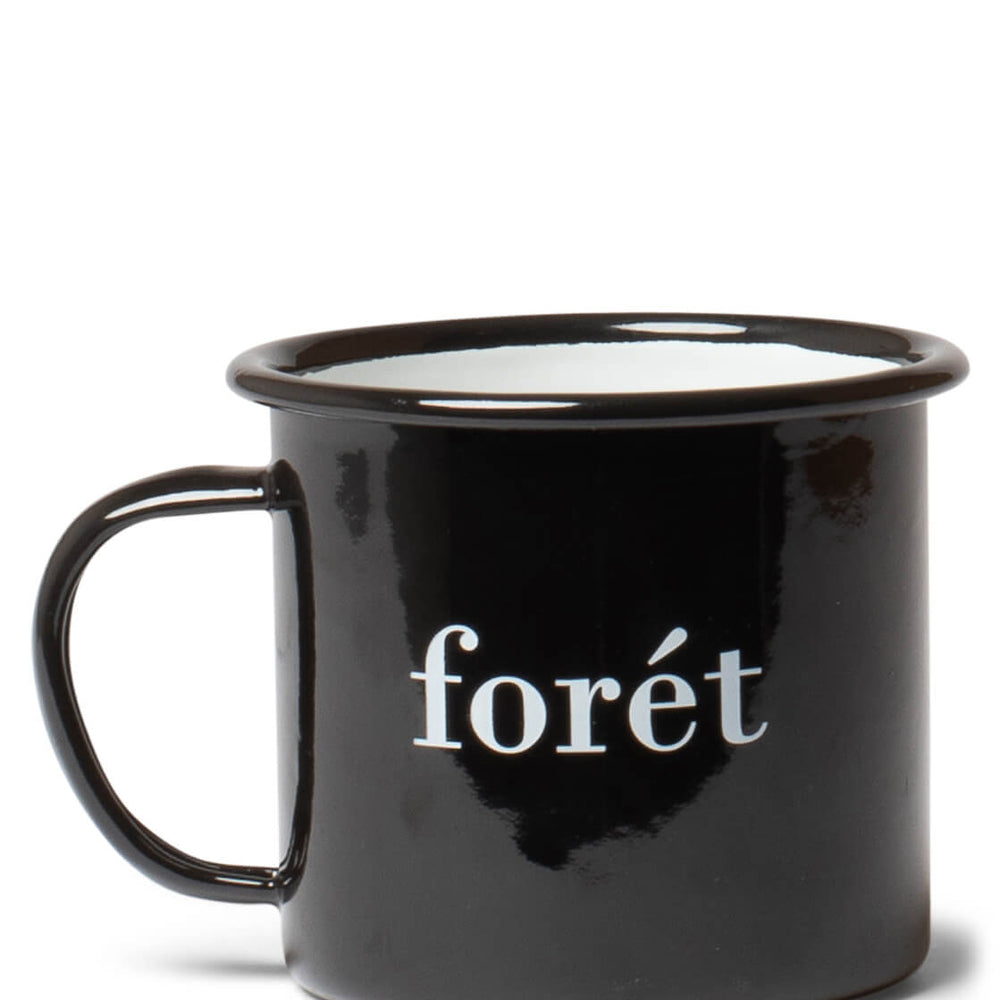 Foret Mug Bean Enamel black