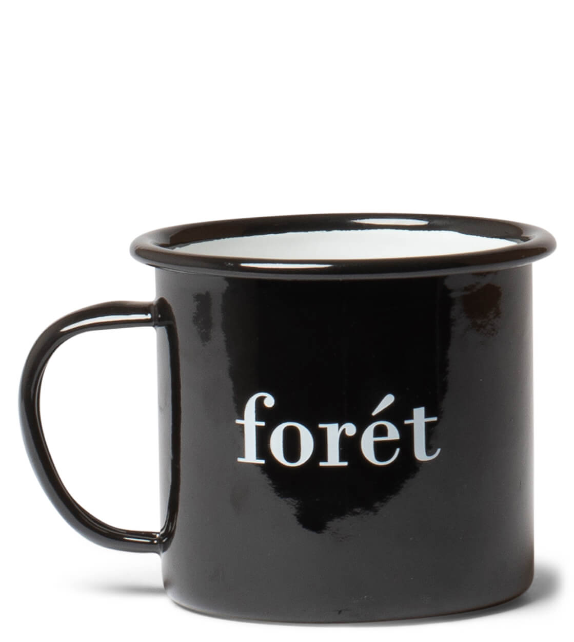 Foret Mug Bean Enamel black