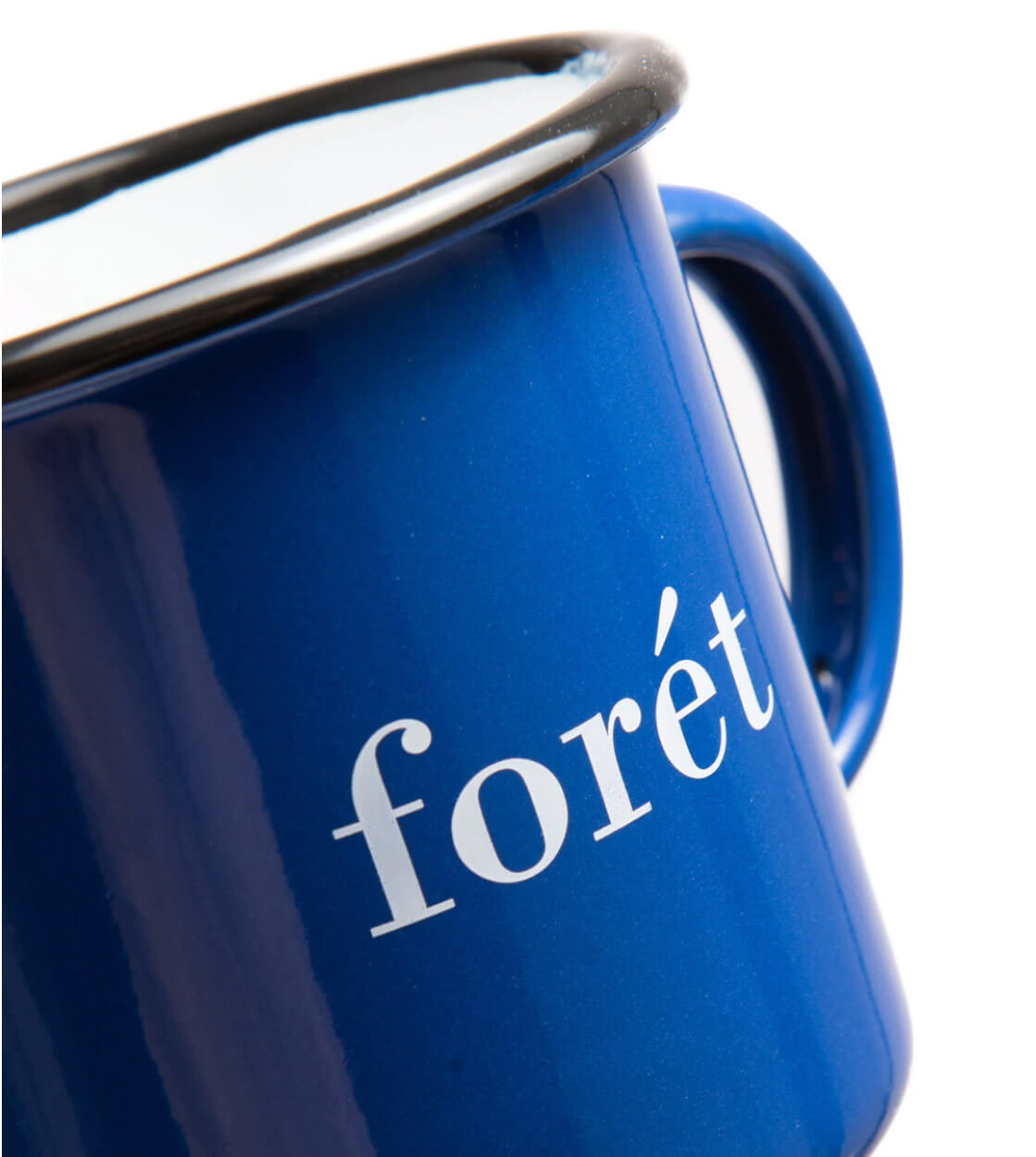 Foret Mug Bean Enamel blue