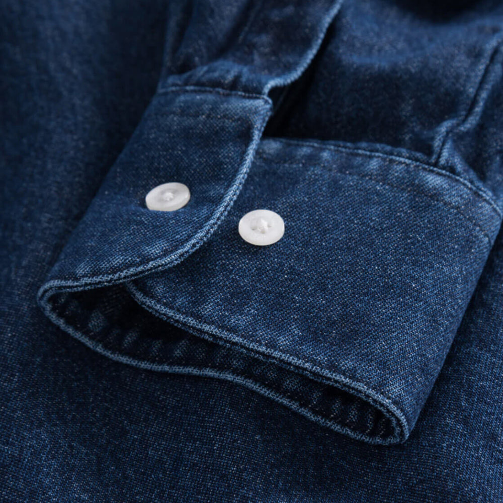 
                      
                        Foret Shirt Fennel Denim blue denim
                      
                    
