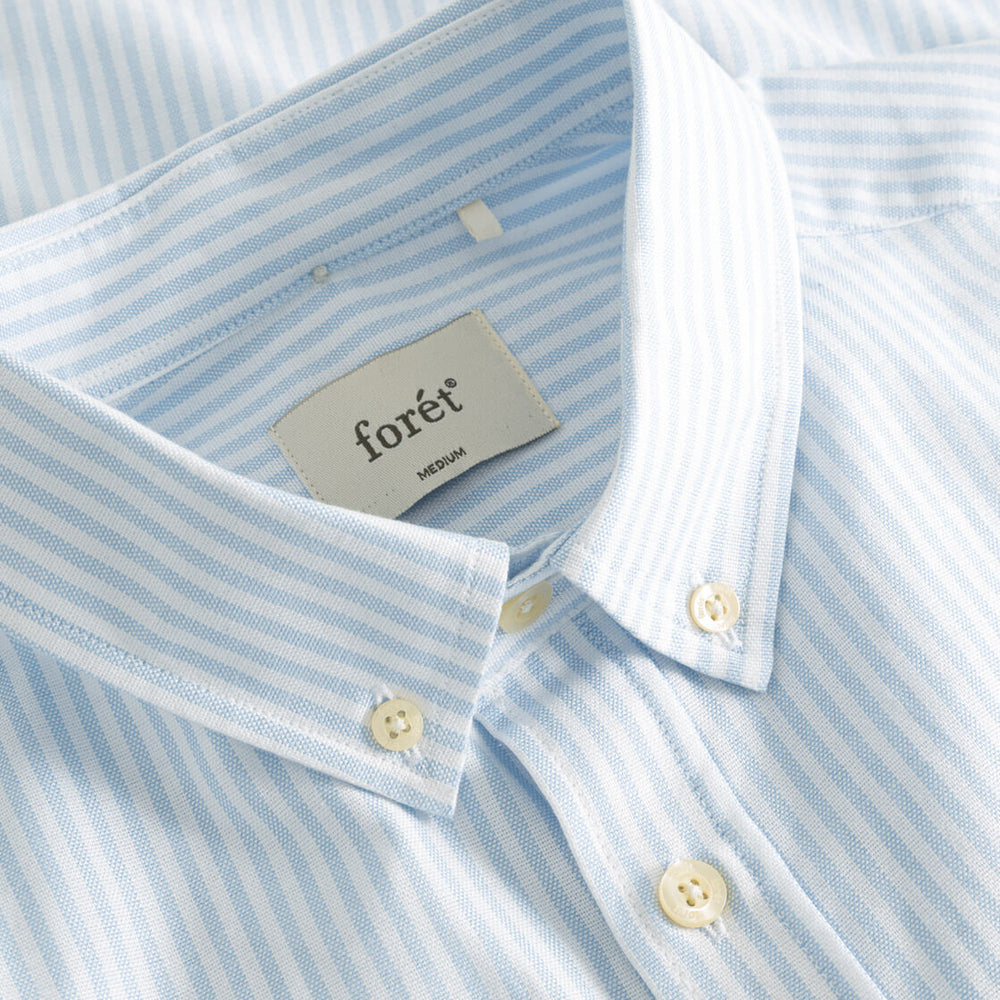 
                      
                        Foret Shirt Life blue light stripe
                      
                    