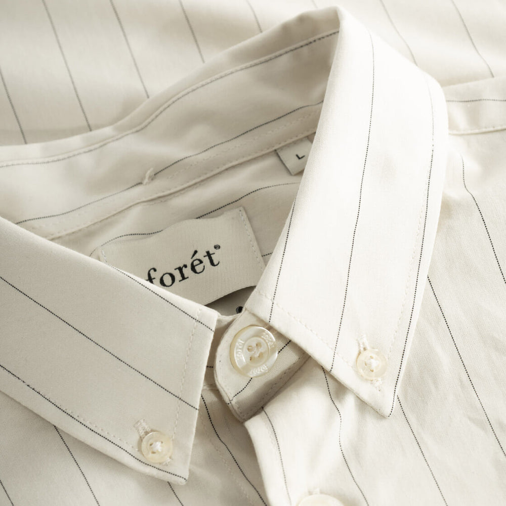
                      
                        Foret Shirt SS Holiday beige cloud stripe
                      
                    